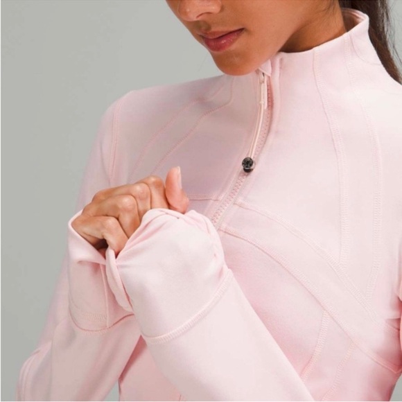 Sold out Lululemon Define Jacket *Nulu Strawberry Milkshake sz 12 Like New - Picture 3 of 11